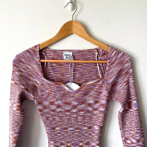 Princess Polly Marabelle Mini Dress Purple NWT Size Small/Medium - Picture 4 of 7